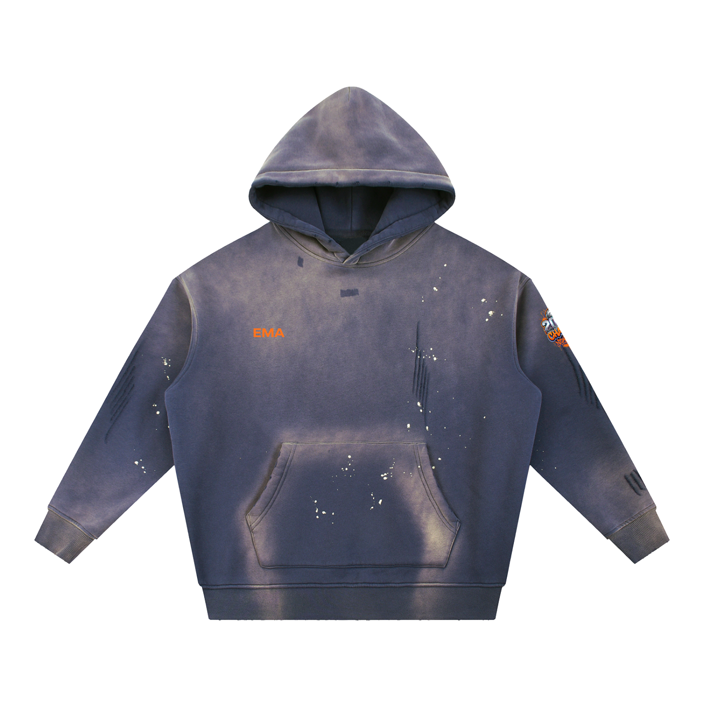 New York  Champs Hoodie – Vintage Washed