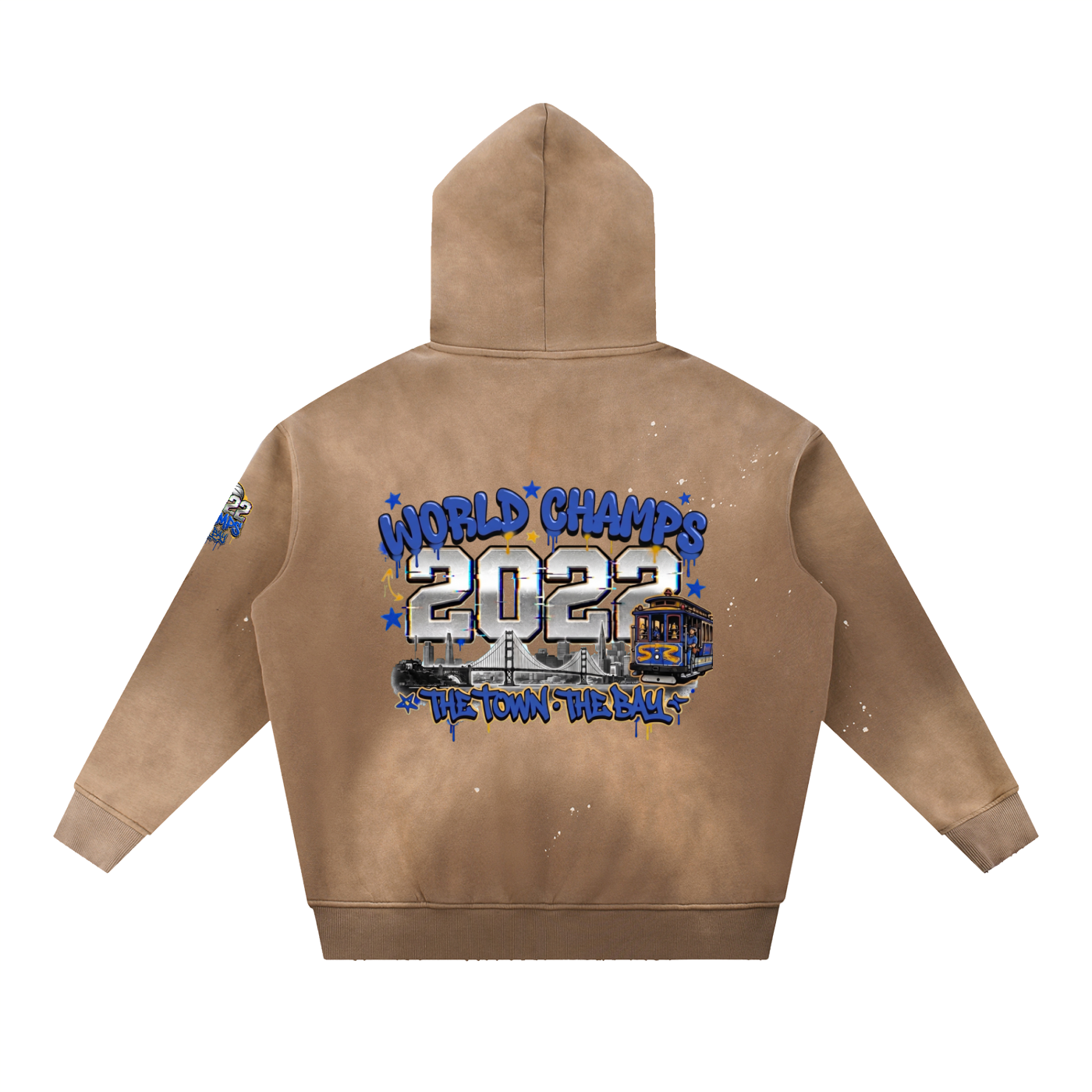Golden State Champs Hoodie – Vintage Washed