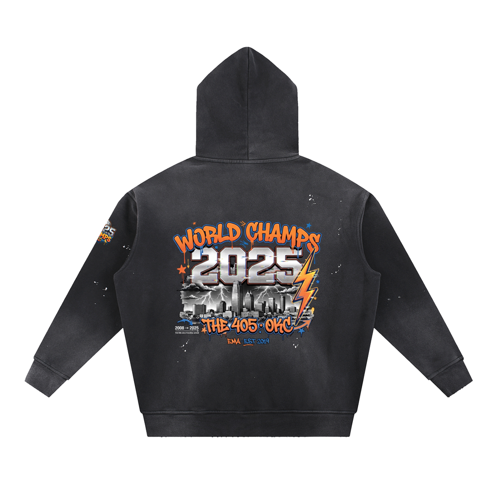 OKC Champs Hoodie – Vintage Washed