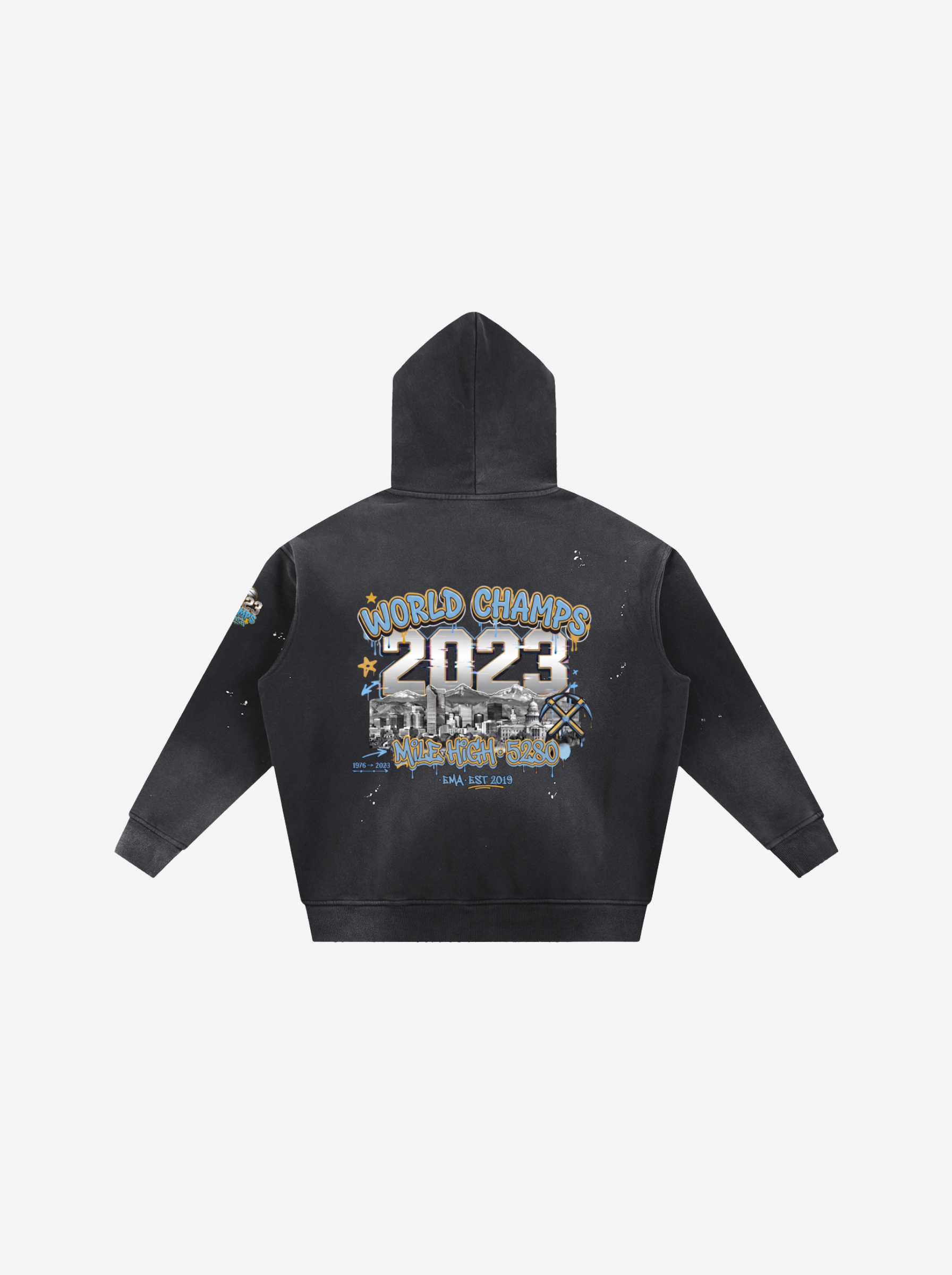 Denver Champs Hoodie – Vintage Washed