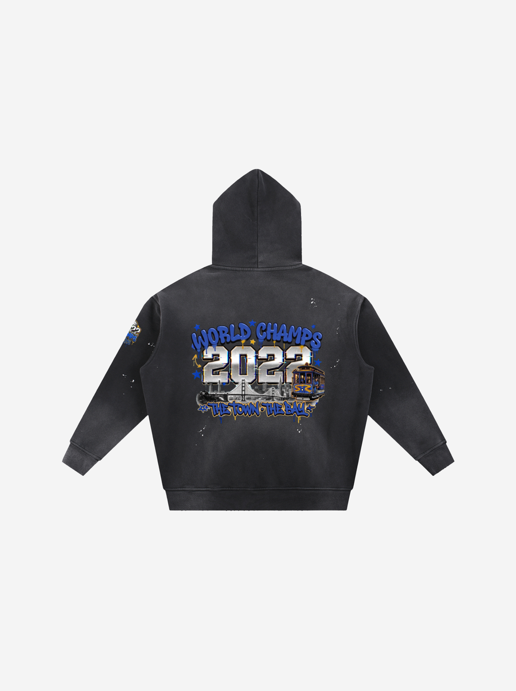 Golden State Champs Hoodie – Vintage Washed