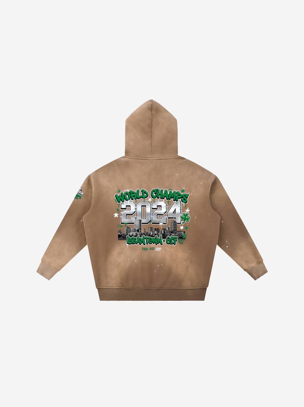 Boston Champs Hoodie – Vintage Washed