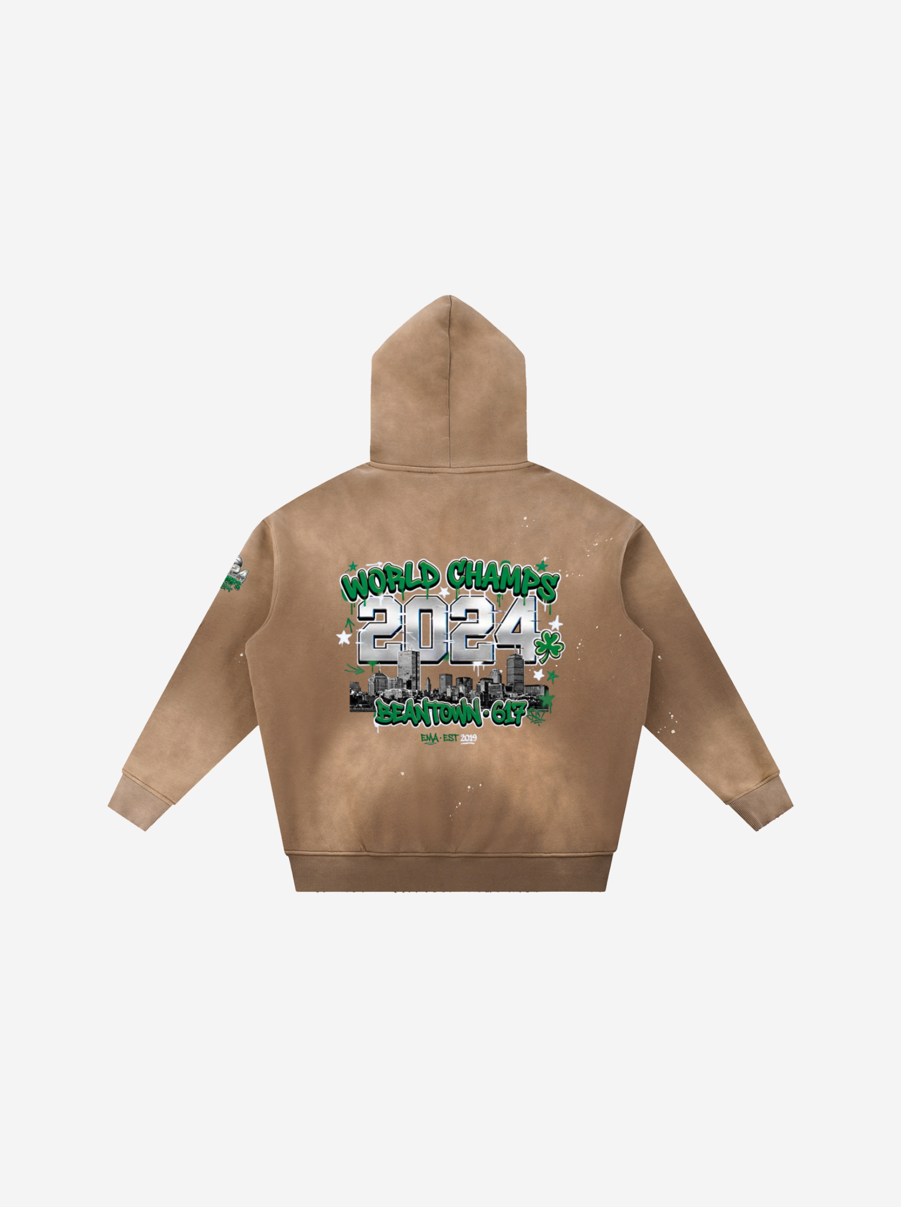 Boston Champs Hoodie – Vintage Washed