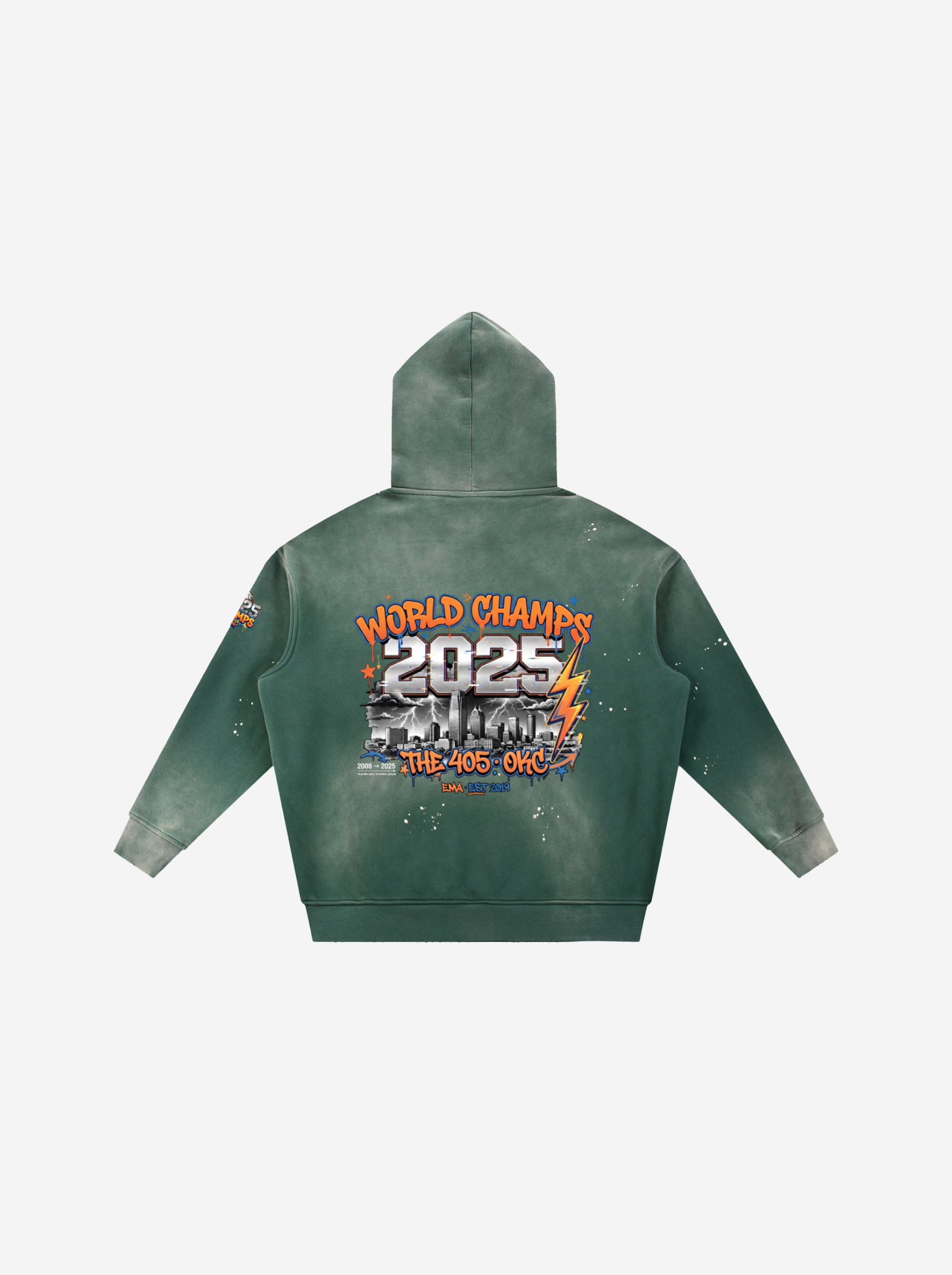 OKC Champs Hoodie – Vintage Washed