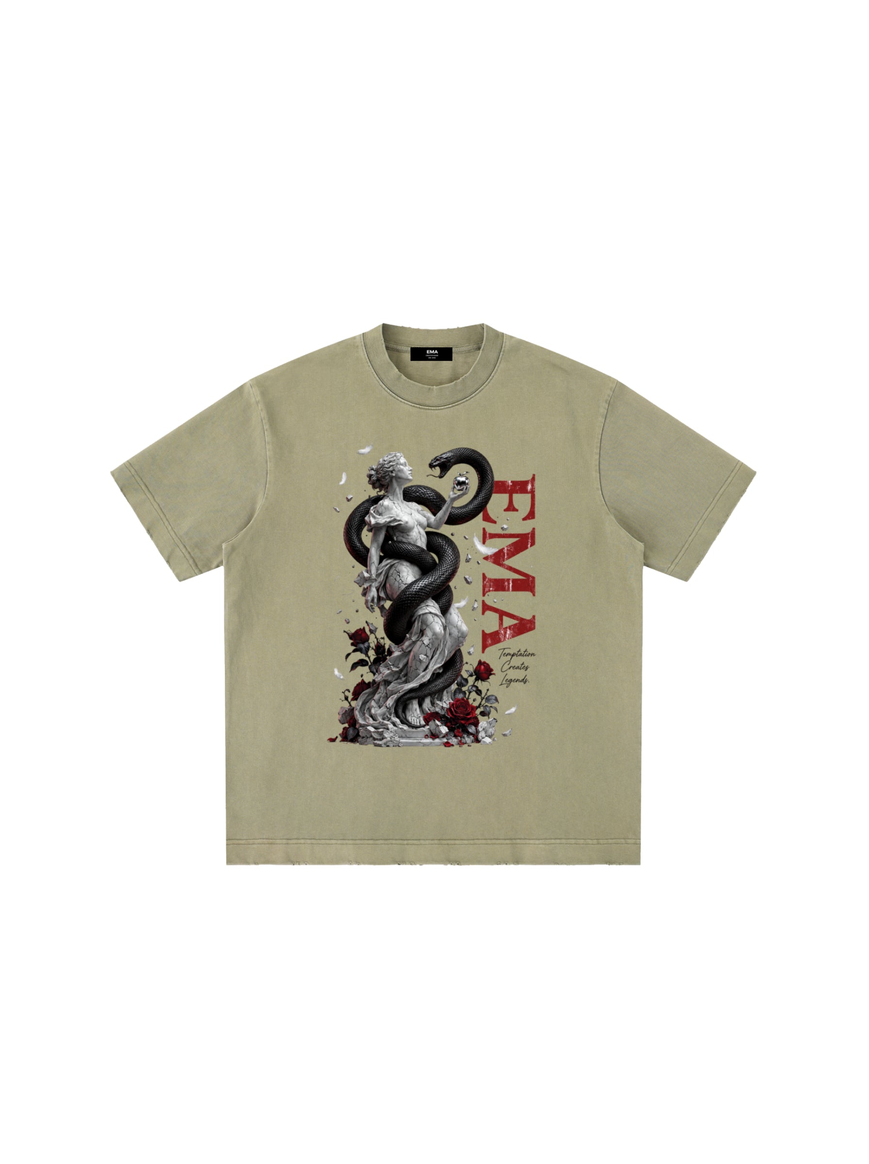 Temptation Vintage Washed  T-Shirt