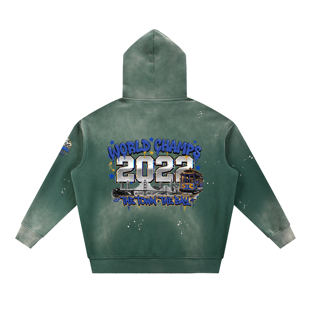 Golden State Champs Hoodie – Vintage Washed