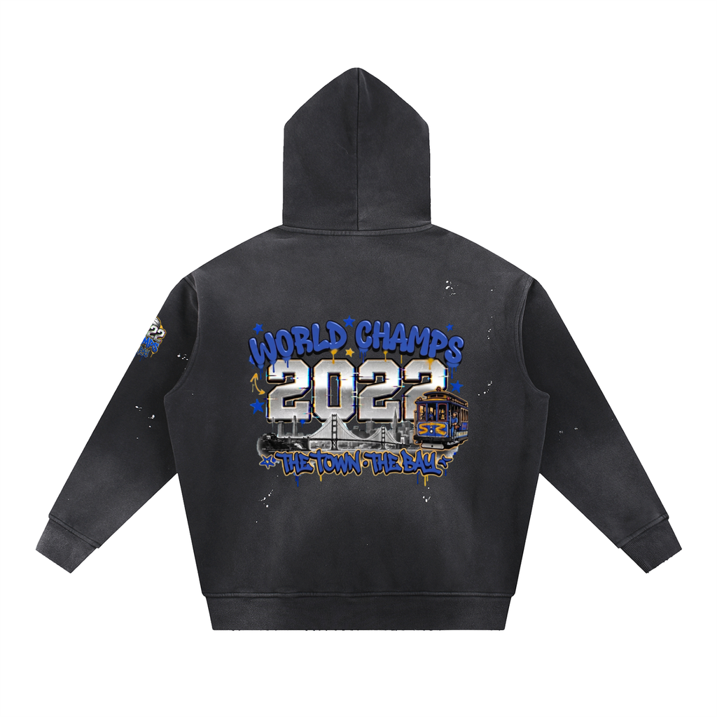 Golden State Champs Hoodie – Vintage Washed