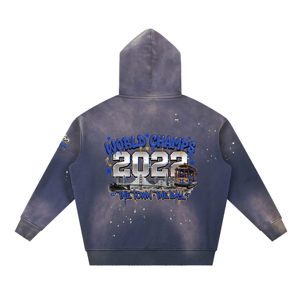 Golden State Champs Hoodie – Vintage Washed