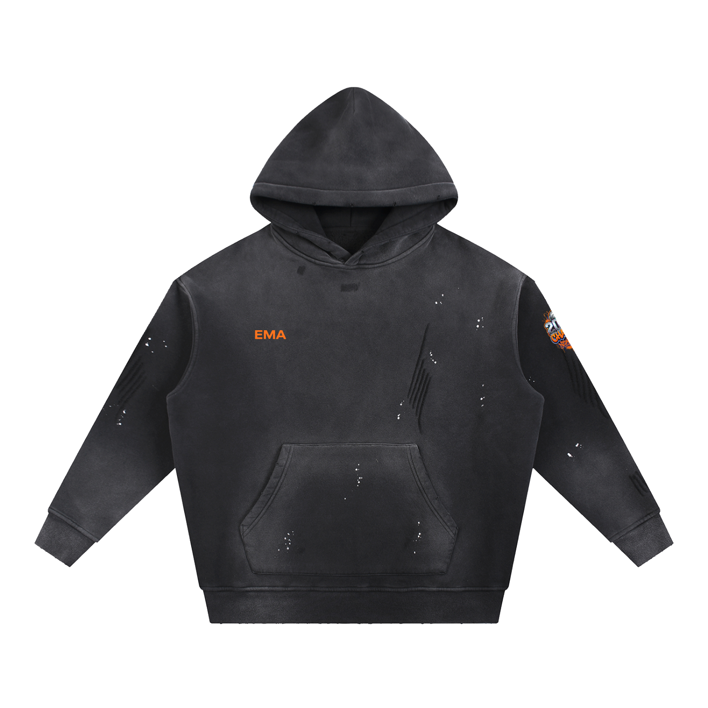 New York  Champs Hoodie – Vintage Washed