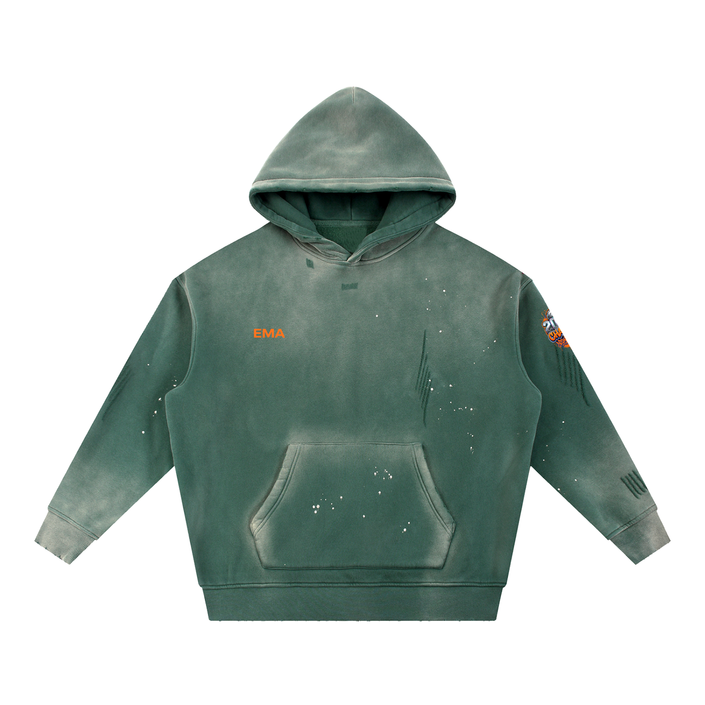 New York  Champs Hoodie – Vintage Washed
