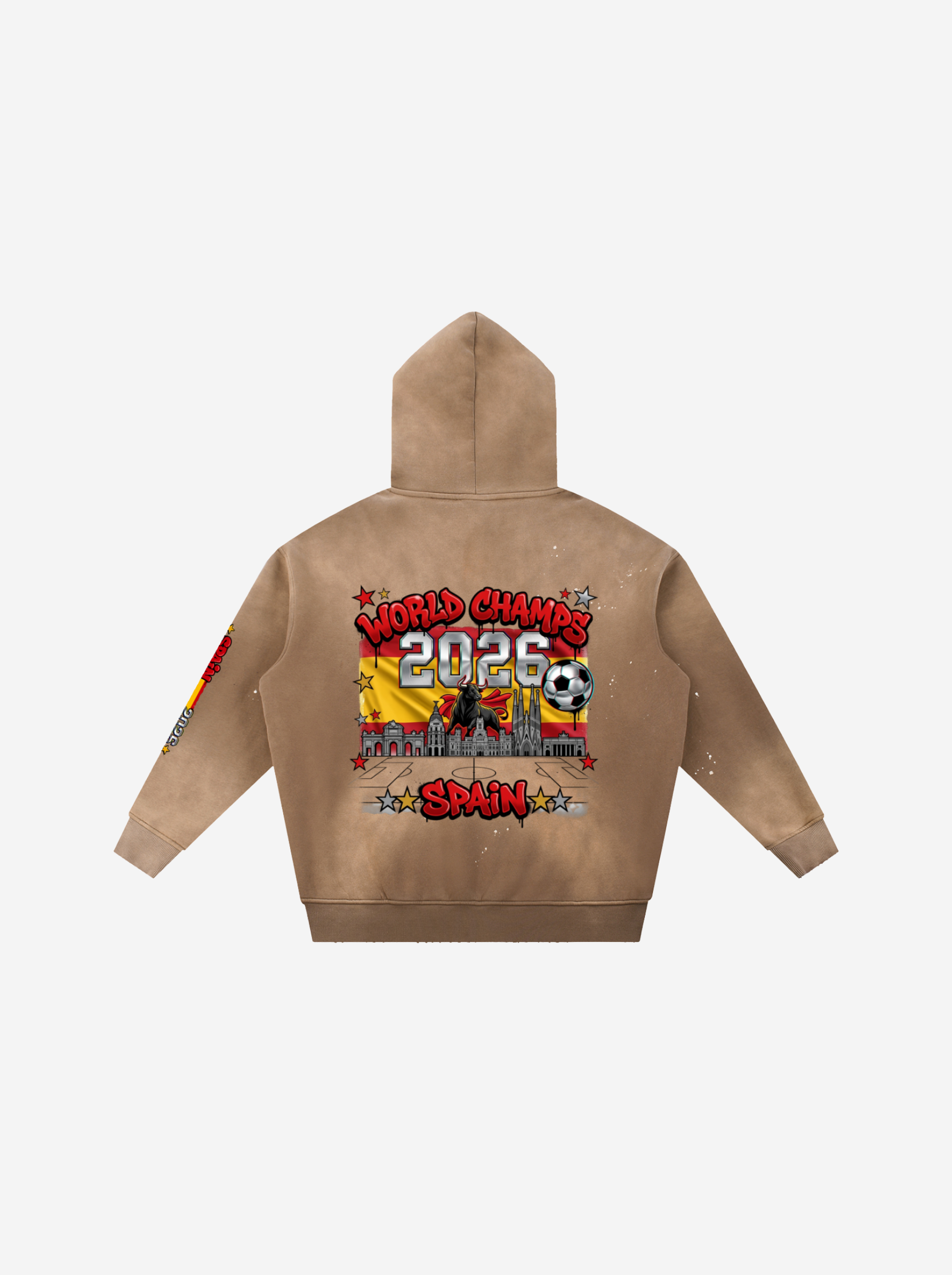 Spain Championship Vintage Hoodie