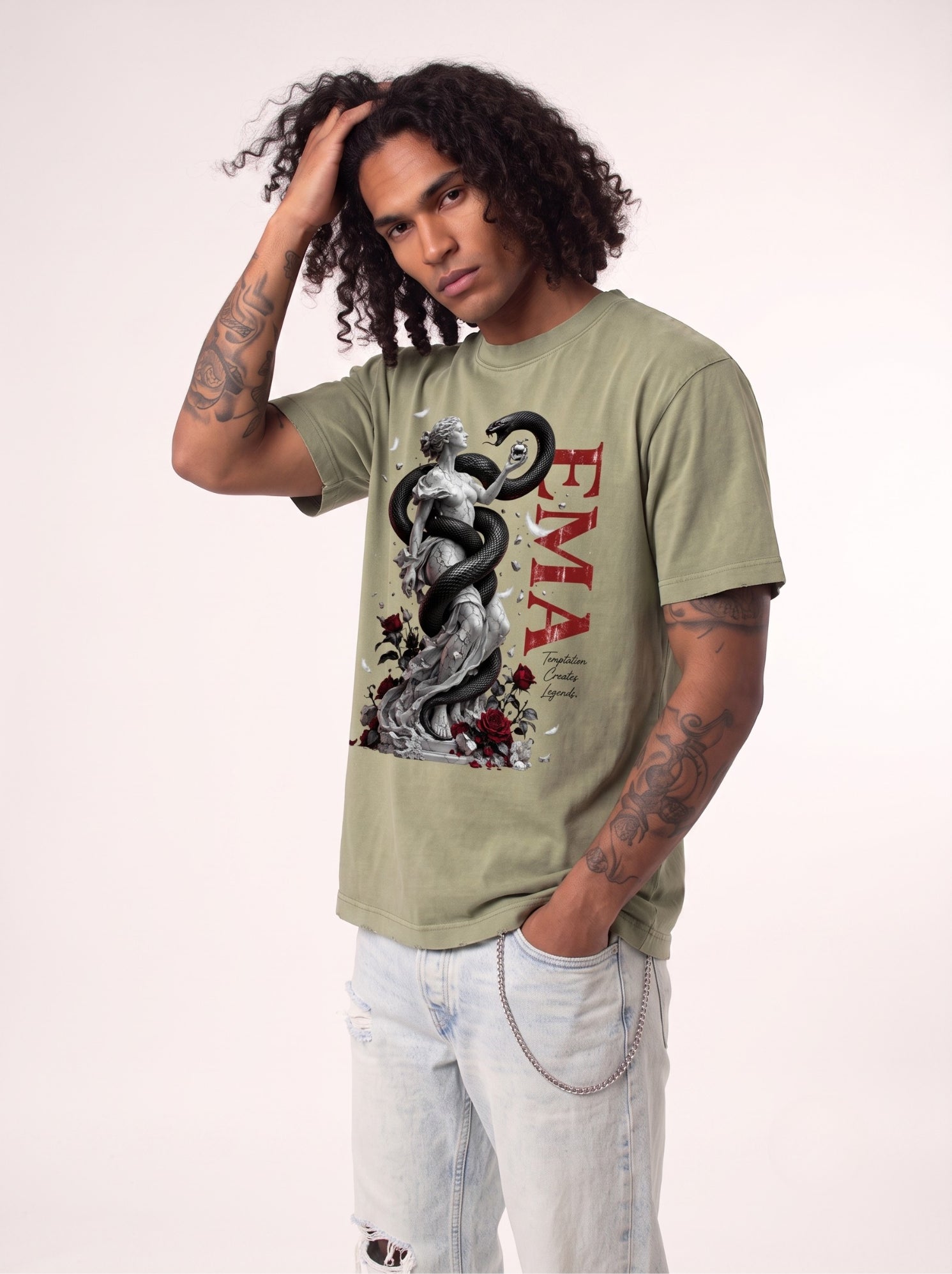 Temptation Vintage Washed  T-Shirt