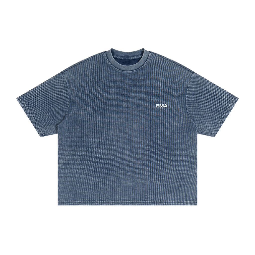 EMA Waffle Washed Boxy T-Shirt