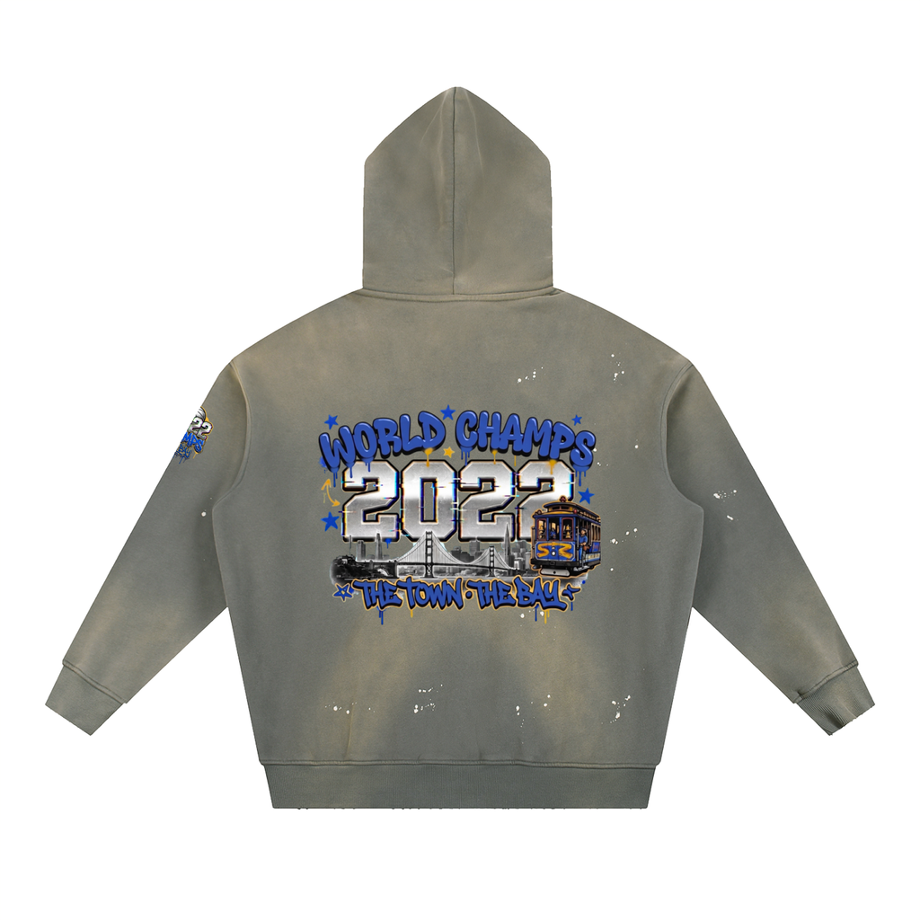 Golden State Champs Hoodie – Vintage Washed