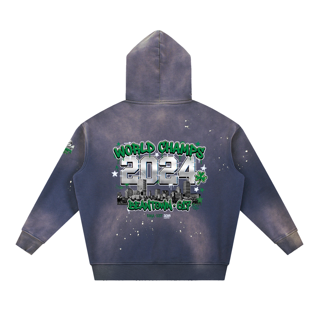 Boston Champs Hoodie – Vintage Washed