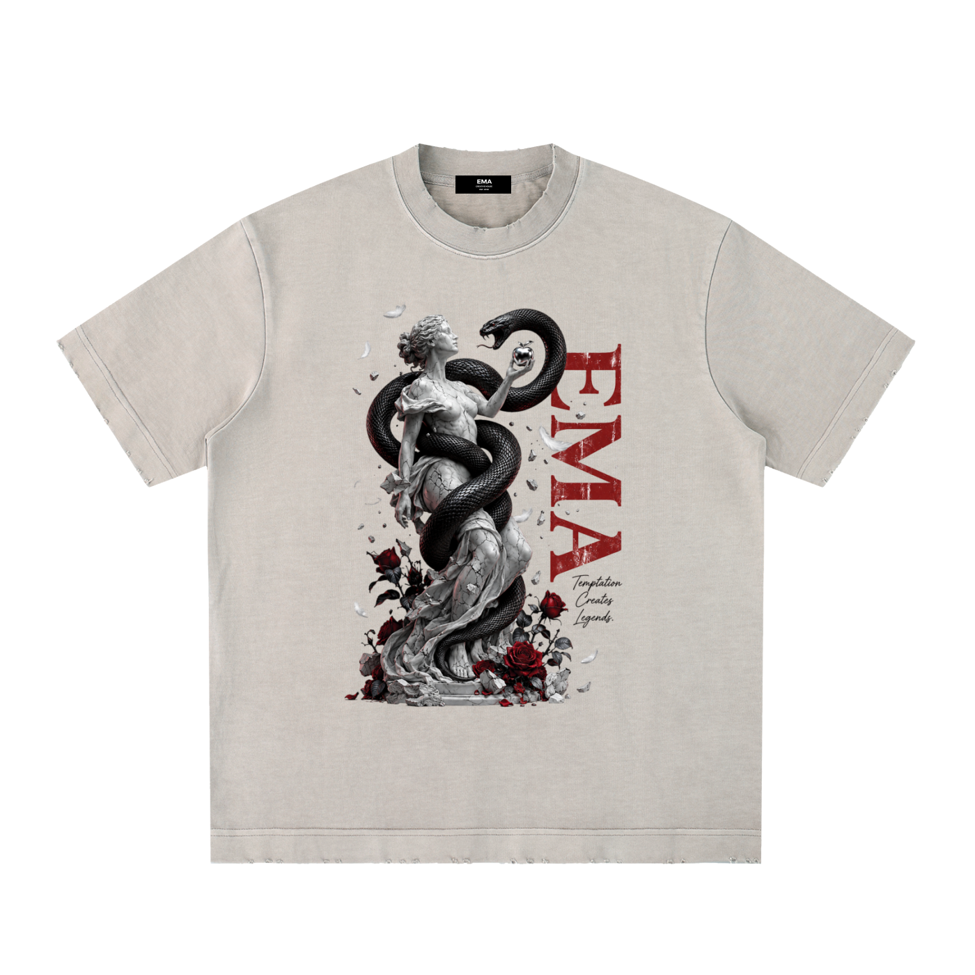 Temptation Vintage Washed  T-Shirt
