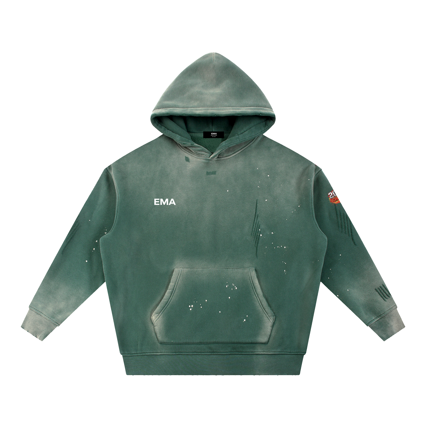 Kansas City Champs Hoodie  - Vintage Washed
