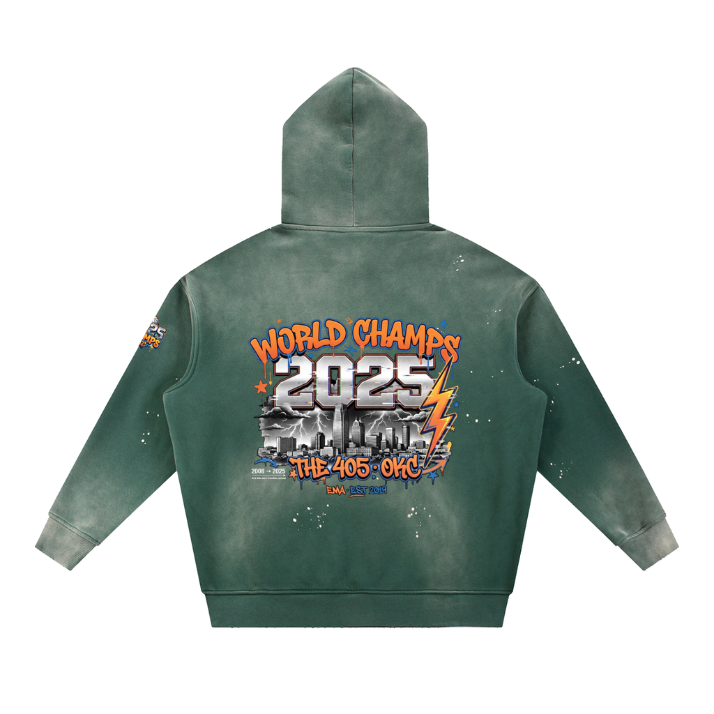 OKC Champs Hoodie – Vintage Washed