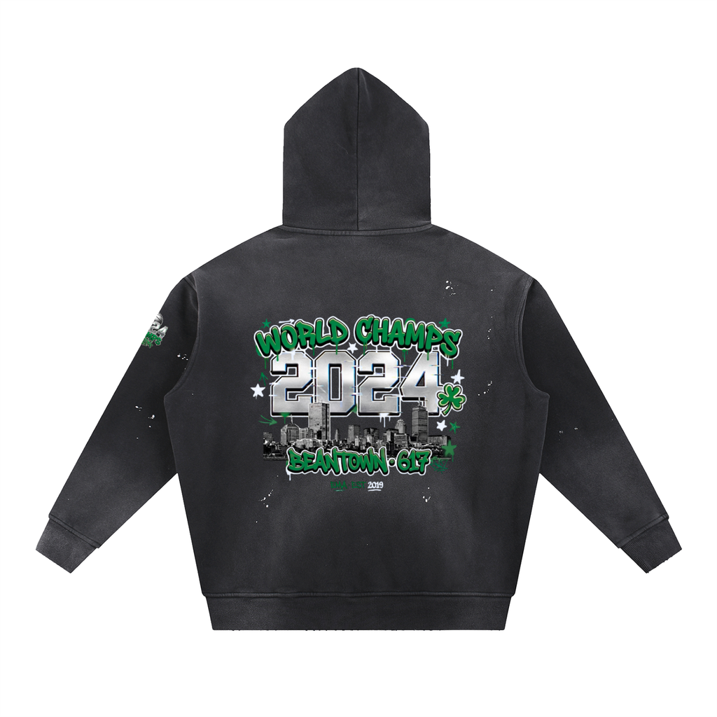 Boston Champs Hoodie – Vintage Washed