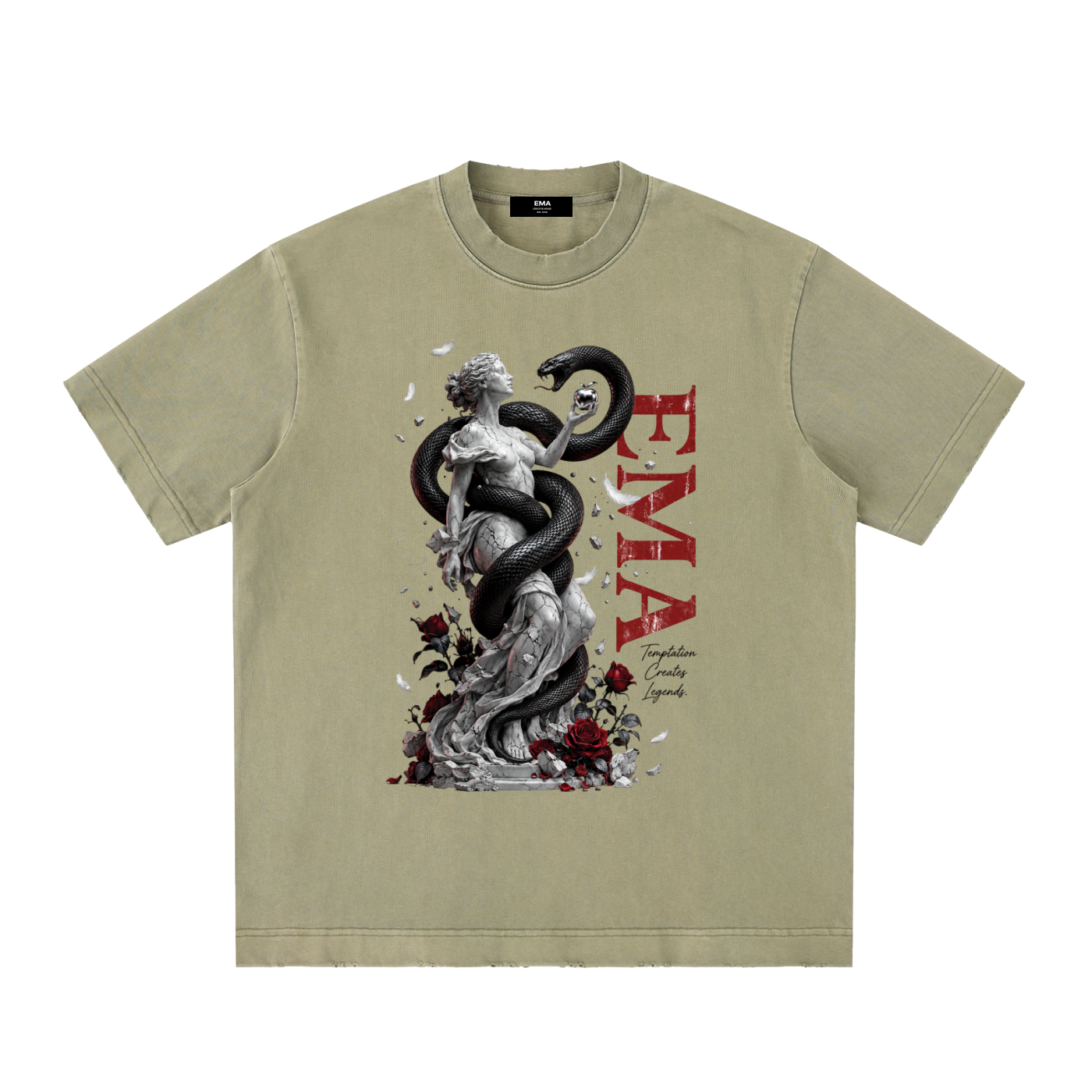 Temptation Vintage Washed  T-Shirt
